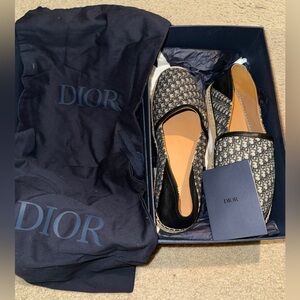 Dior Men’s  Blue and Beige Espadrilles